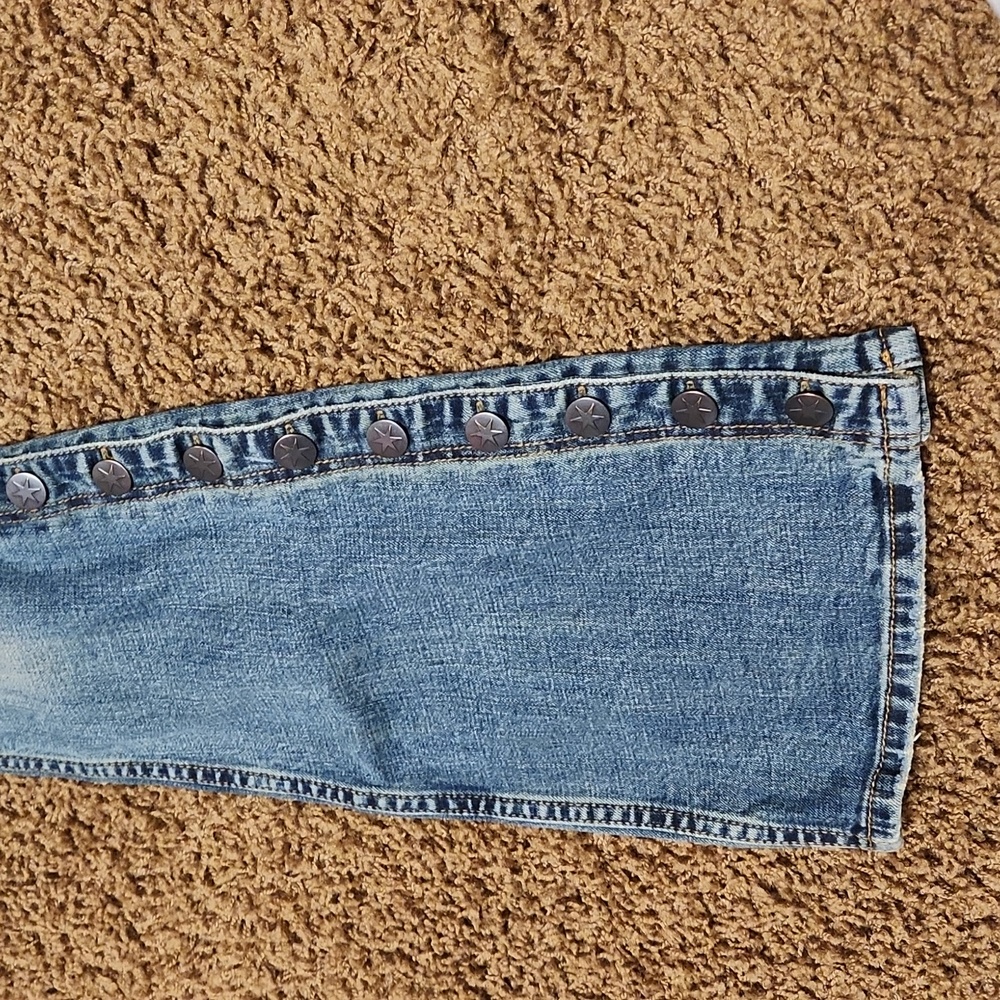 Wornstar Hellraiser Rocker Jeans Men’s & Ladies - Picture 5 of 6